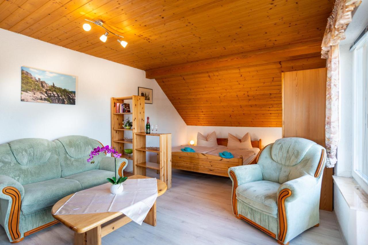 Pension Am Weinberg Saechsische Schweiz Mittelndorf Dış mekan fotoğraf