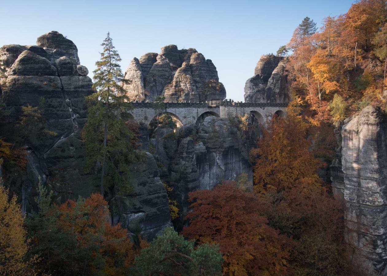 Pension Am Weinberg Saechsische Schweiz Mittelndorf Dış mekan fotoğraf